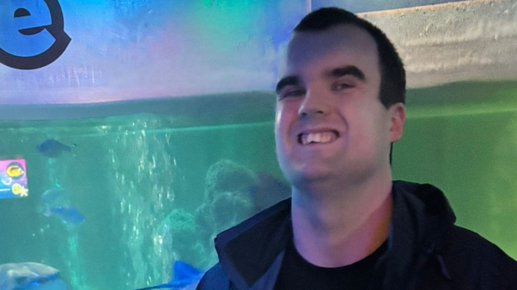 Matthew is 21 and lives at home with his family. He has a severe learning disability, is autistic, and is non-verbal, communicating through pointing and PECS cards while at FX.
