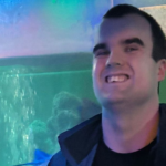 Matthew is 21 and lives at home with his family. He has a severe learning disability, is autistic, and is non-verbal, communicating through pointing and PECS cards while at FX.